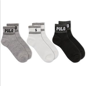 Polo Ralph Lauren 3 Pack of Ankle Socks